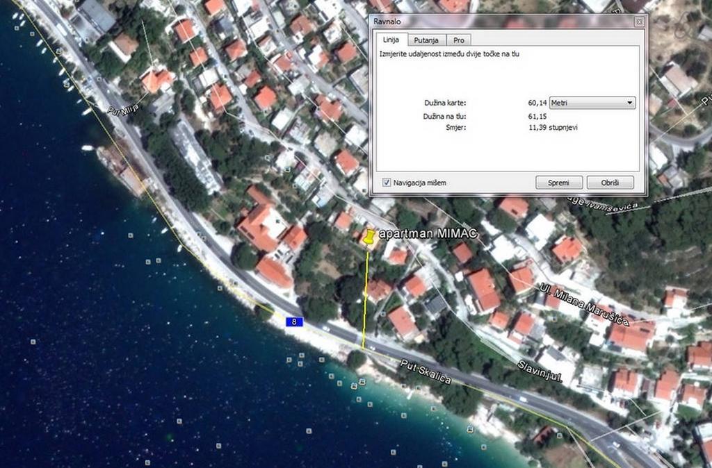 Apartments Mimac Omis Luaran gambar